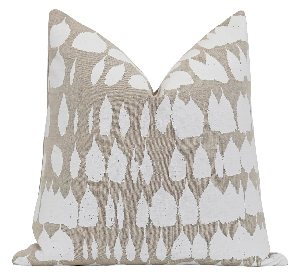 Queen of Spain Natural Throw Pillow | Land of Pillows