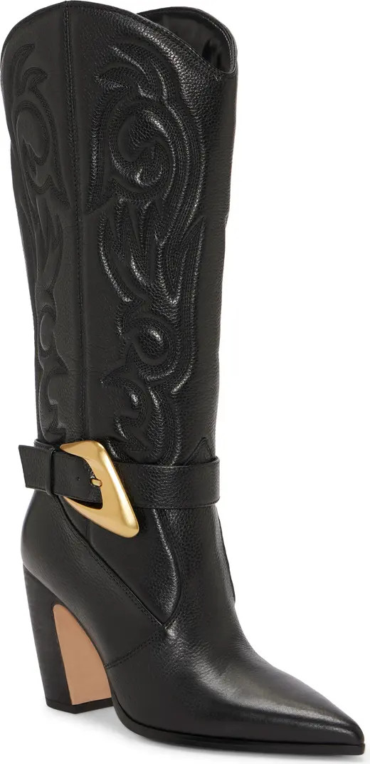Vince Camuto Biancaa Pointed Toe Western Boot (Women) | Nordstrom | Nordstrom