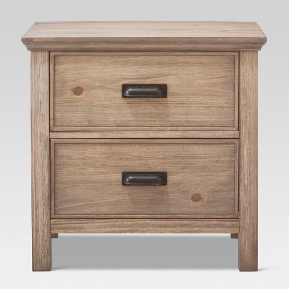 Gilford 2 Drawer Nightstand - Threshold™ | Target