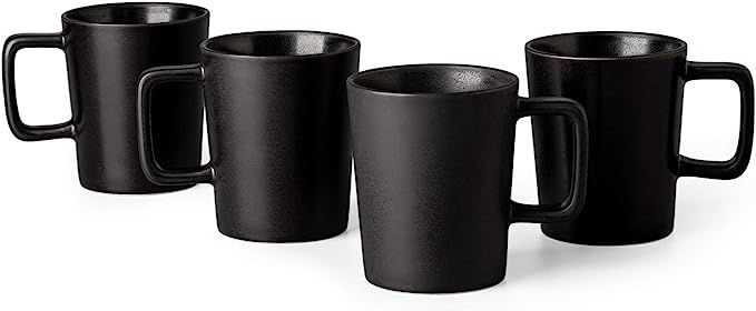 GBHOME Coffee Mugs Set of 4, 12oz Ceramic Coffee Mugs Set with Large handle, for Tea/Cappuccino/L... | Amazon (US)