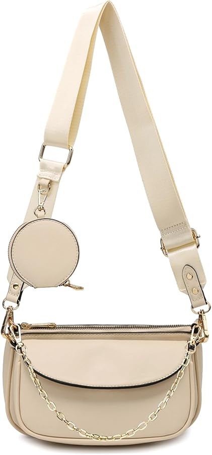 Small Crossbody Bags for Women with Coin Purse Multi Pochette PU Leather Designer Shoulder Handba... | Amazon (US)