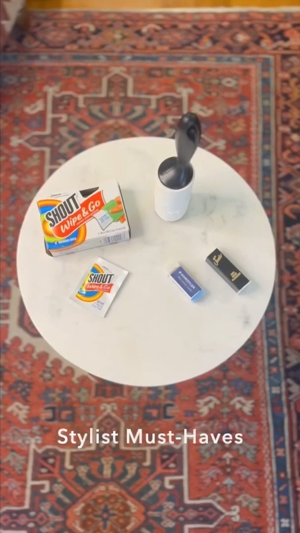 Wondering what NYC Stylist Alison Bruhn has in her style kit? Get the scoop in this video! #lintroller #shoutwipes #stylist #hacks #tips 

#LTKunder100 #LTKstyletip #LTKSeasonal