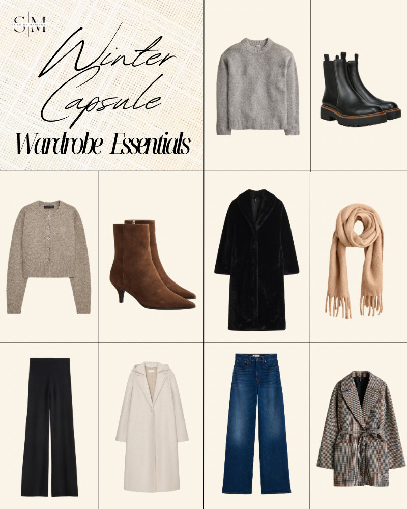 Winter Capsule Wardrobe essentials 
Elevated basics to create easy chic looks this winter 

#LTKHoliday #LTKFindsUnder50 #LTKFindsUnder100