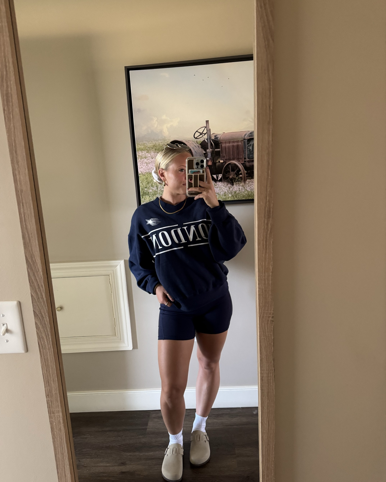 wearing size M in the sweater and S in the workout set! 🤍

#LTKStyleTip #LTKSeasonal #LTKActive