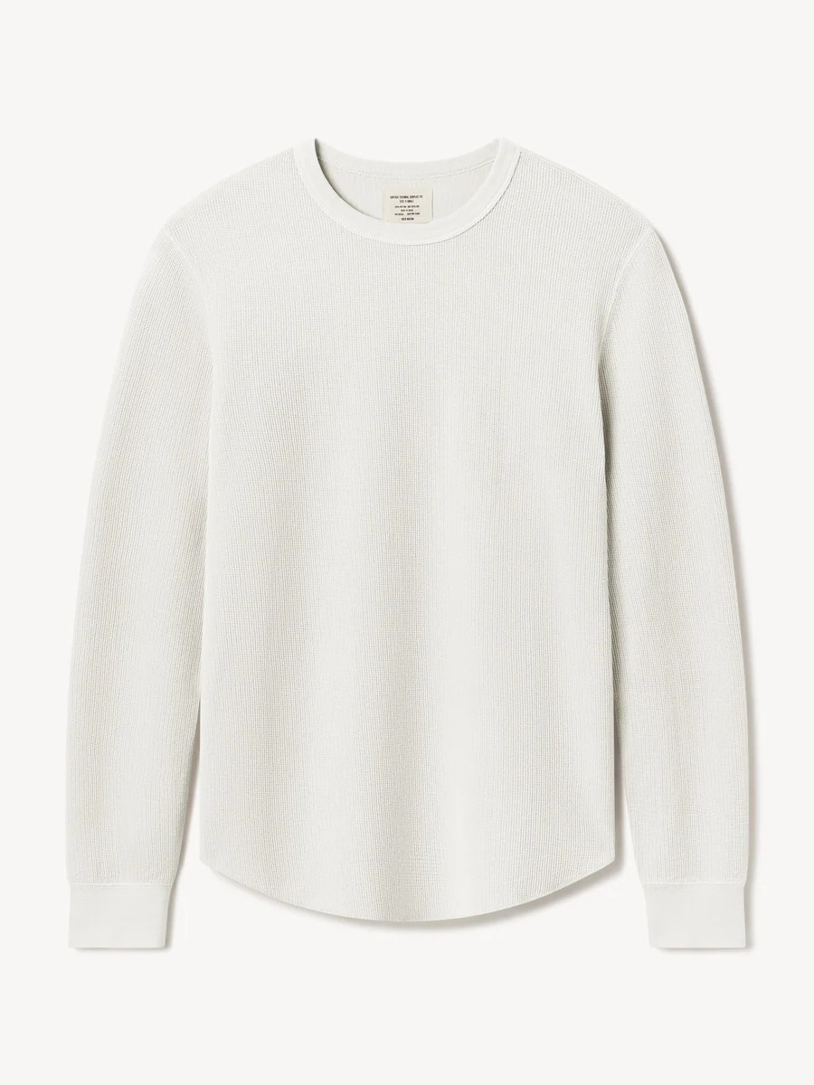 Natural Vintage Thermal Surplus Tee - Buck Mason- Modern American Classics | Buck Mason