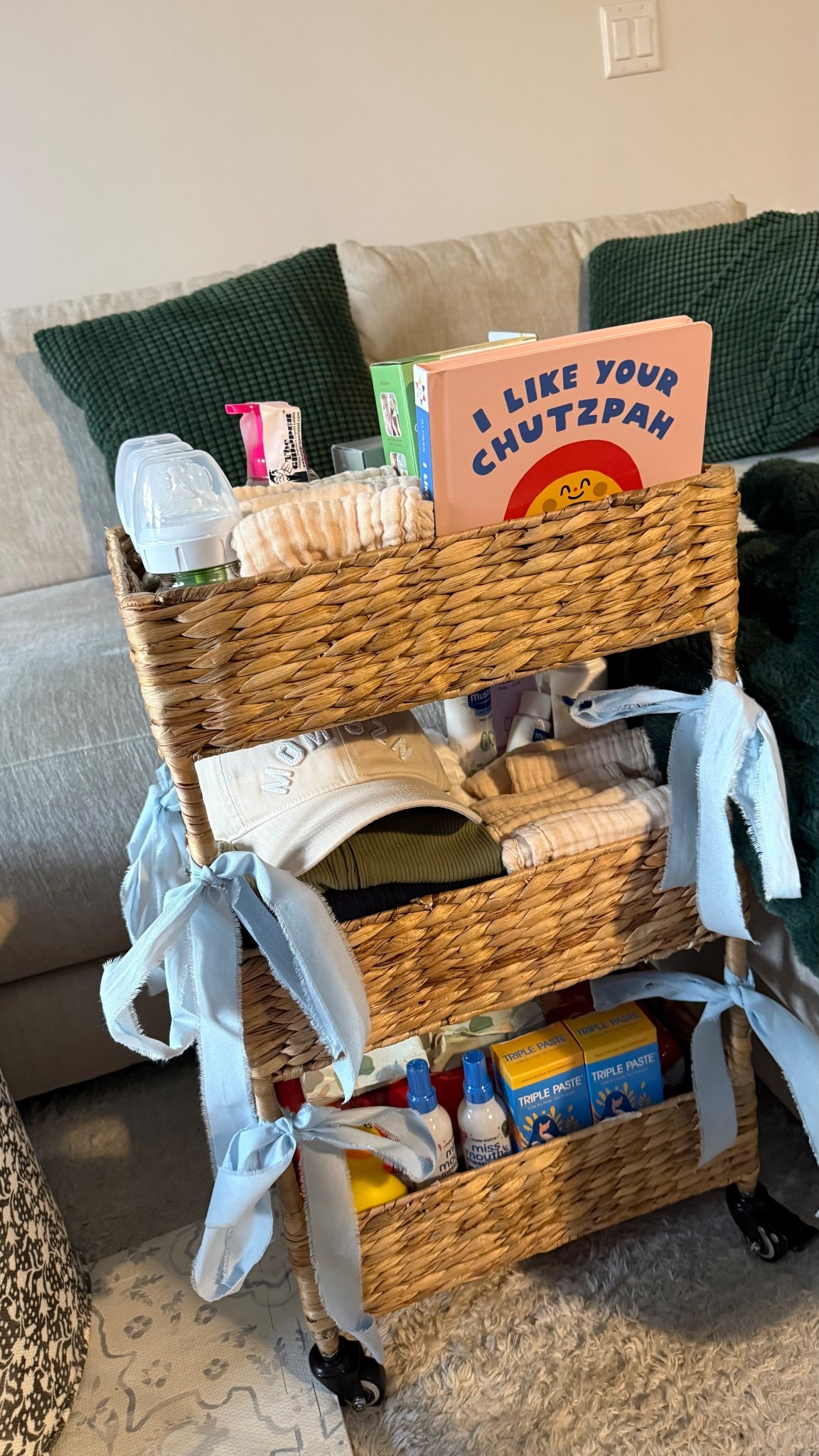 New Moms need STORAGE, but you want it to be beautiful! Here's a way for you to give a Mom a cart filled with great baby things. Fill with your favorites! 

#LTKBump #LTKBaby #LTKFamily