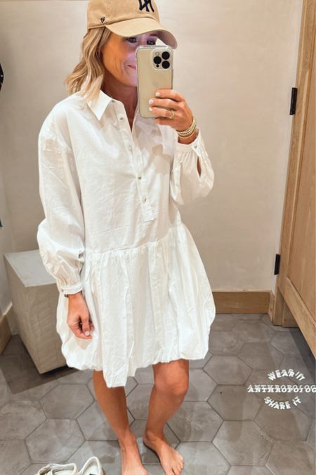 White dress
Wearing XS

I feel I need this in a petite

It’s cute but a bit long for my taste

#LTKstyletip