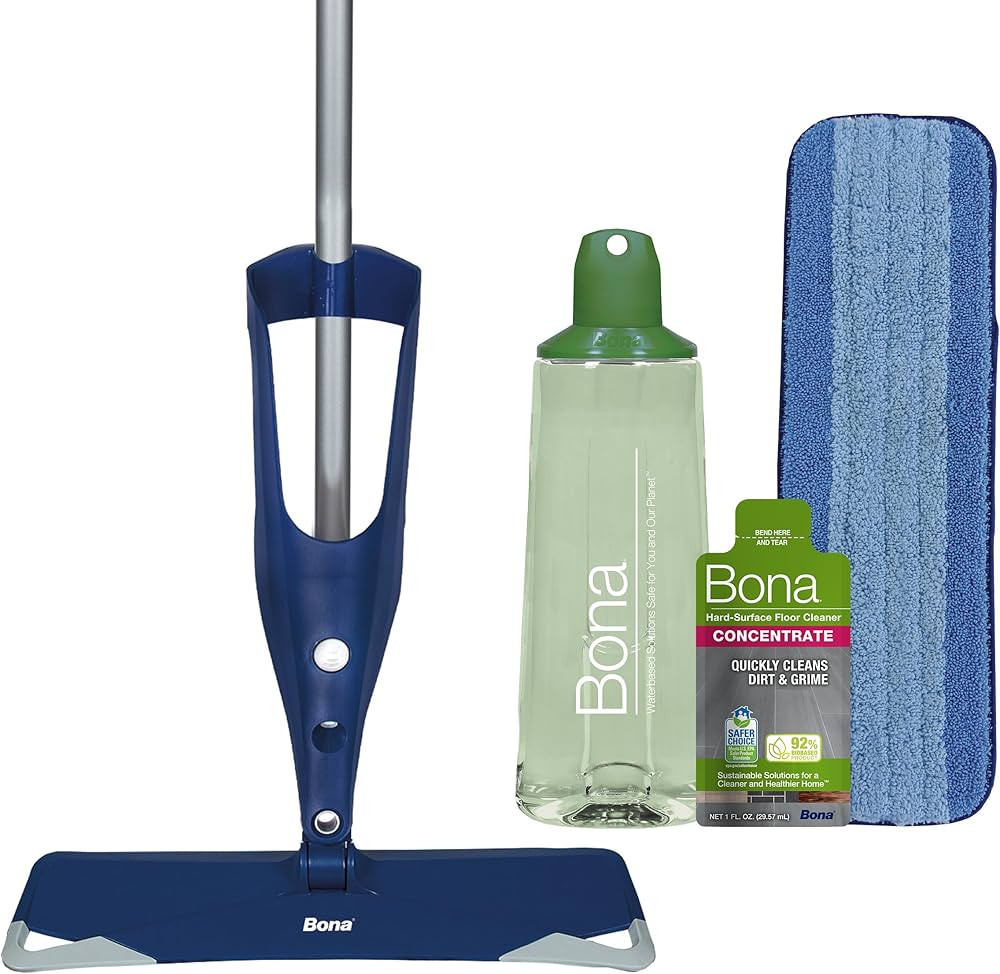 Bona Multi-Surface Floor Premium Spray Mop - Includes Multi-Surface Floor Cleaner Concentrate and... | Amazon (US)