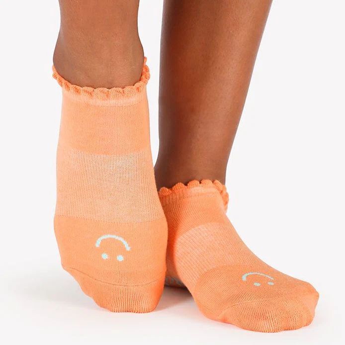 Happy Grip Socks - Orange | simplyWORKOUT