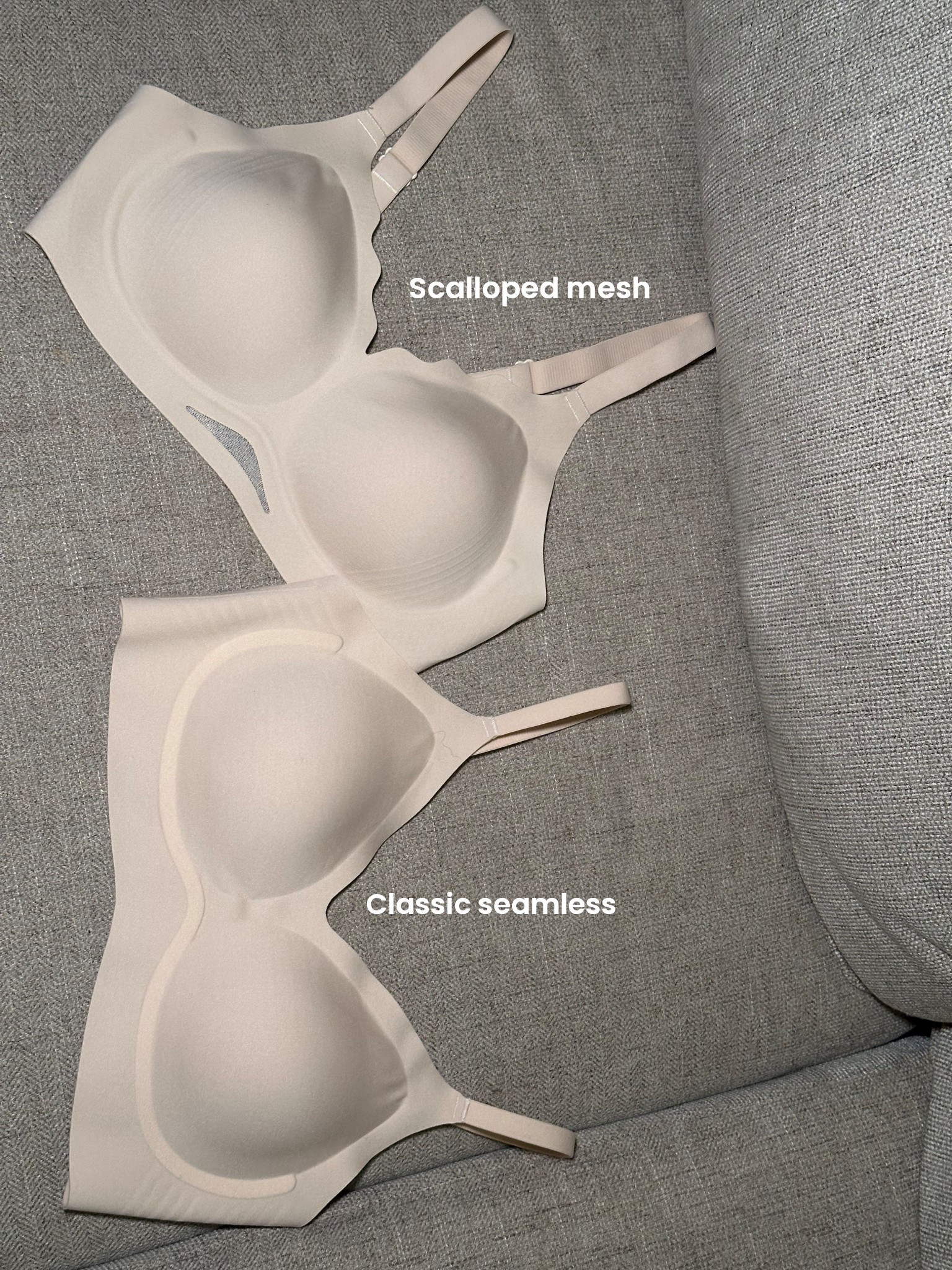 Amazon cozy seamless bras 

Classic seamless 
Scalloped mesh 

#founditonamazon #oeakbra #seamlessbra #everydaybra #bra

#LTKSummerEdit #LTKStyleTip #LTKFindsUnder50