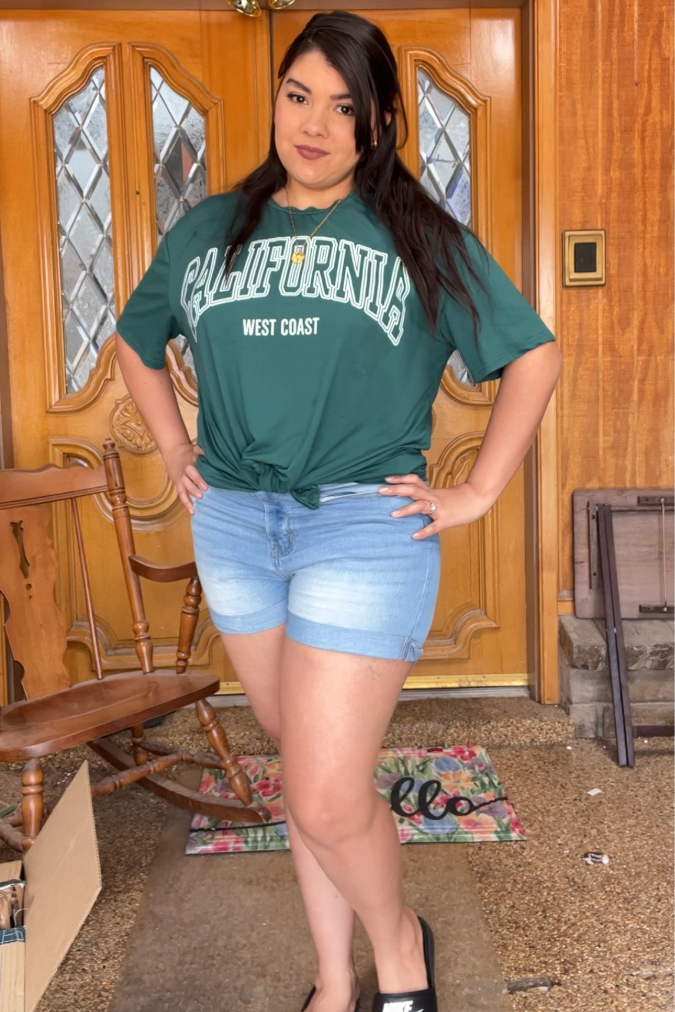 Super casual outfit with my favorite tee from SHEIN! #sheinhaul #midsizefashion 

#LTKunder50 #LTKtravel #LTKcurves