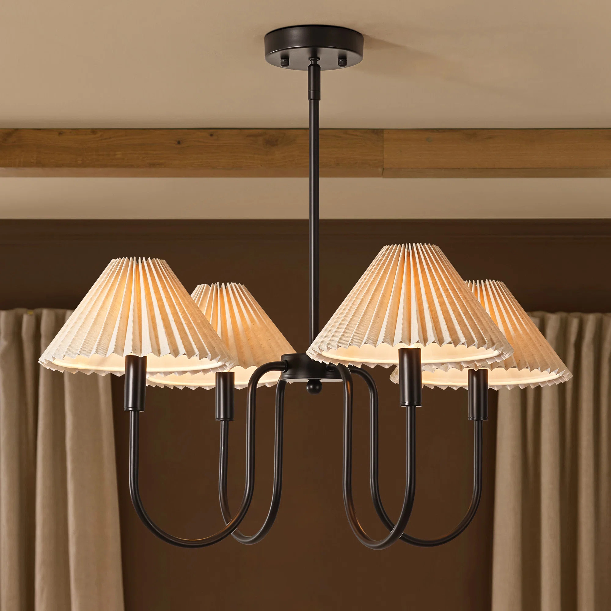 4-Light Classic / Traditional Dimmable  Chandelier | Wayfair North America