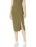 The Drop Women's Veronique High-Waist Slit Skirt | Amazon (US)