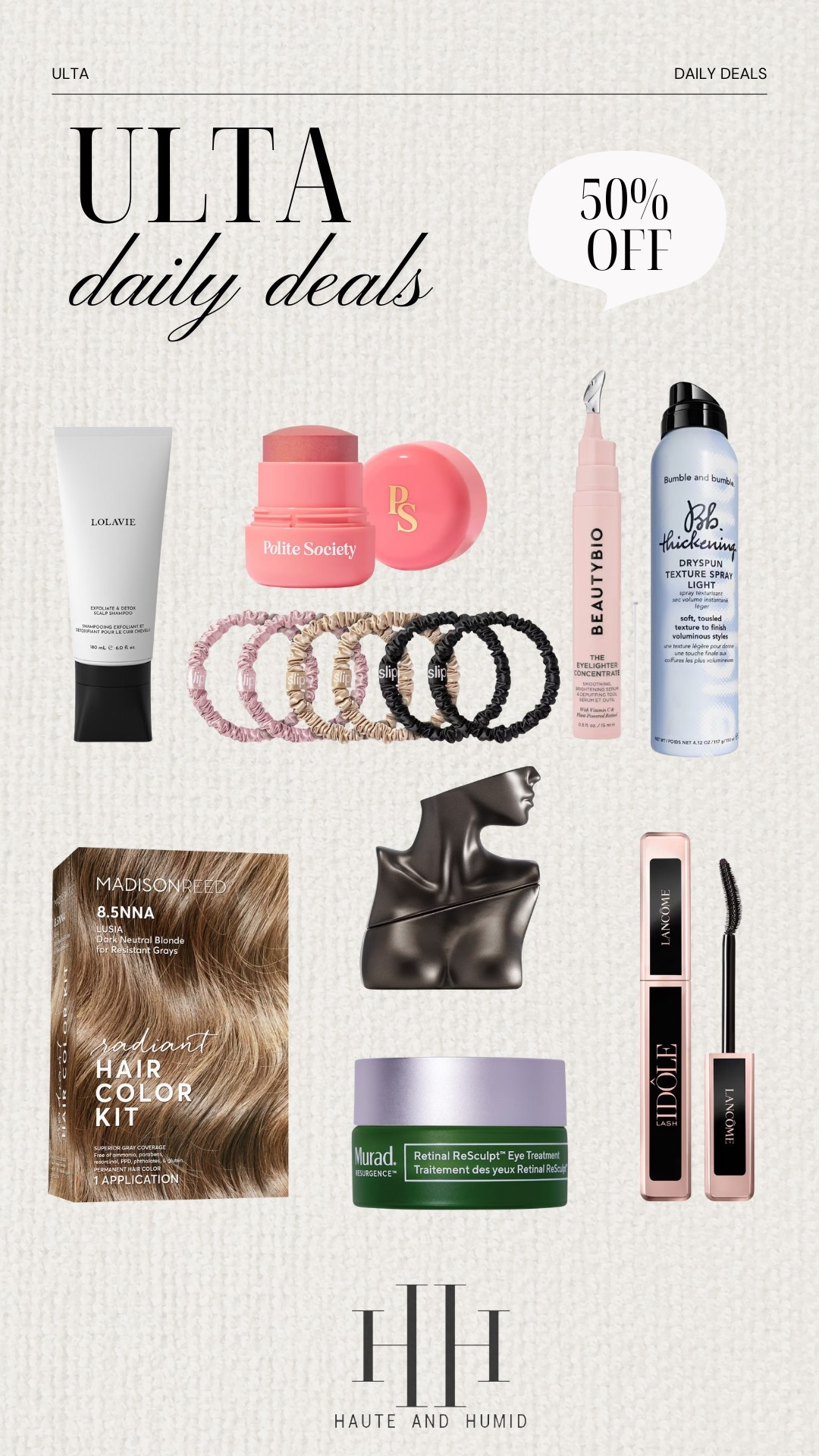These 50% off daily deals from Ulta’s 21 Days of Beauty are great picks! Grab them while they’re on sale! 

#LTKSaleAlert #LTKSpringSale #LTKBeauty