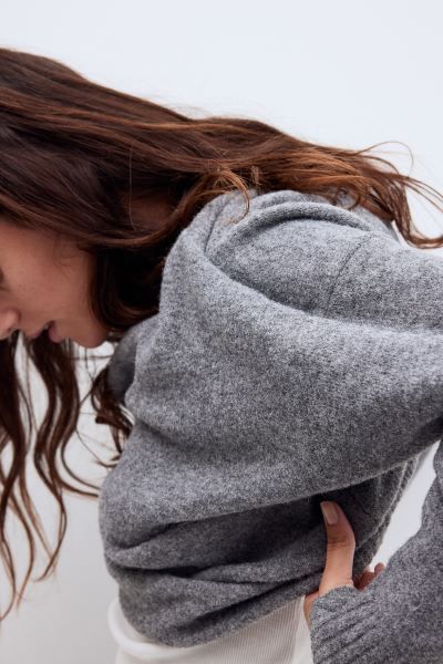 Fine-knit Sweater - Gray melange - Ladies | H&M US | H&M (US + CA)