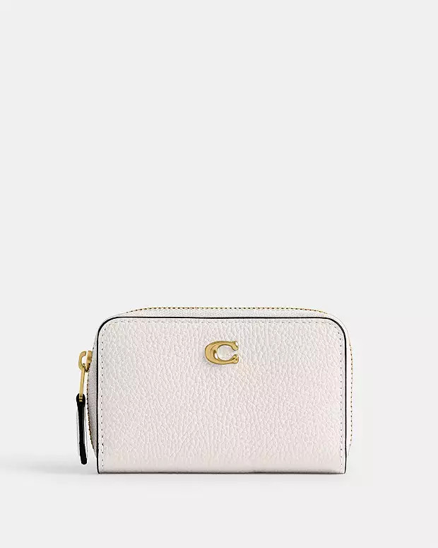 Essential Small Zip Around Card Case | Coach (US)