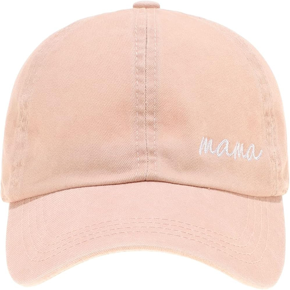 MIRMARU Baseball Dad Hat Vintage Washed Cotton Low Profile Embroidered Adjustable Baseball Caps | Amazon (US)