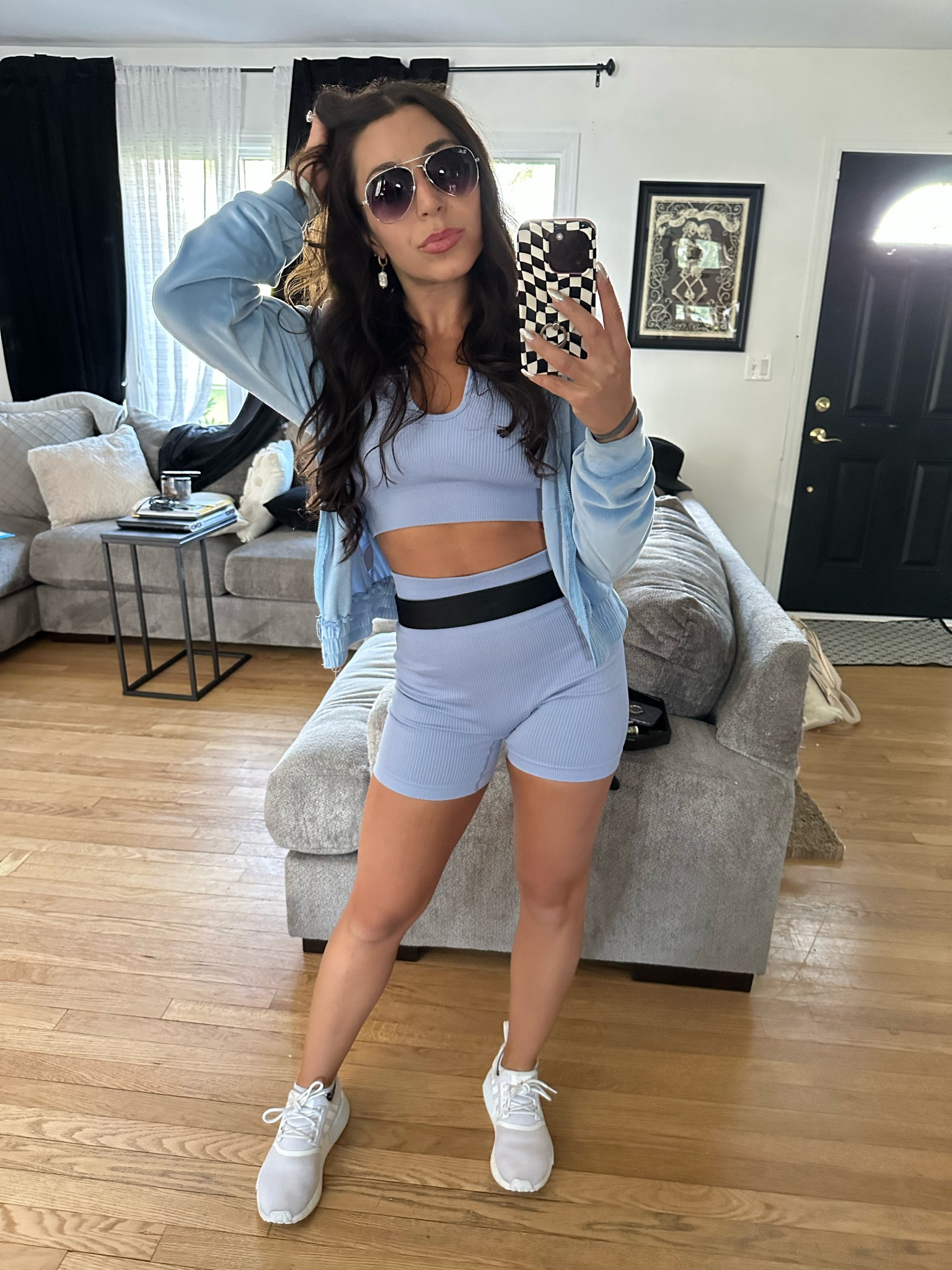 Gym Fit! Ready to break a sweat at alpha fit club 🔥

#LTKFitness #LTKstyletip #LTKFind