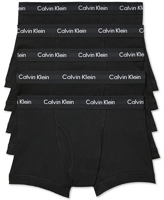 Men's Cotton Classic Trunks, 5-Pack | Macy's