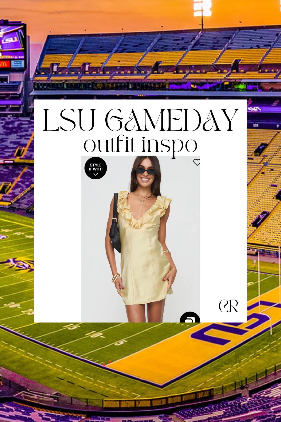 LSU COLLEGE FOOTBALL GAME DAY OUTFIT INSPO!!! 
#lsugameday #gamedayoutfitinspo
#lsu #collegeoutfitinspo #SECfootball 

#LTKU