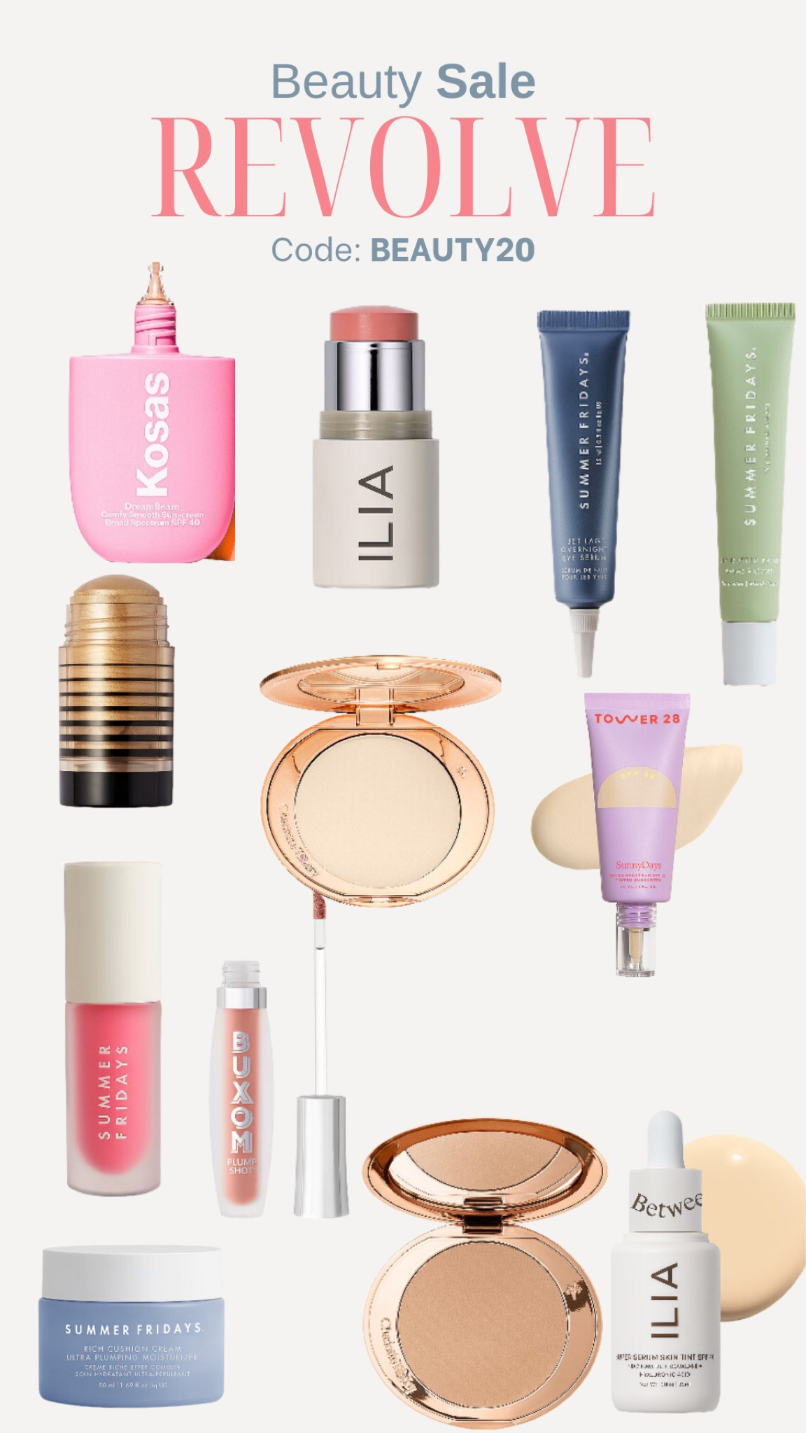 Revolve 20% off beauty sale with code:beauty20

revolve, revolve beauty, make up, clean makeup, summer makeup essentials, lips, lip gloss, lip oil, bronzer, powder, sun tint, skin tint, revolve favorites, everyday makeup

#LTKBeauty #LTKSeasonal #LTKFindsUnder100