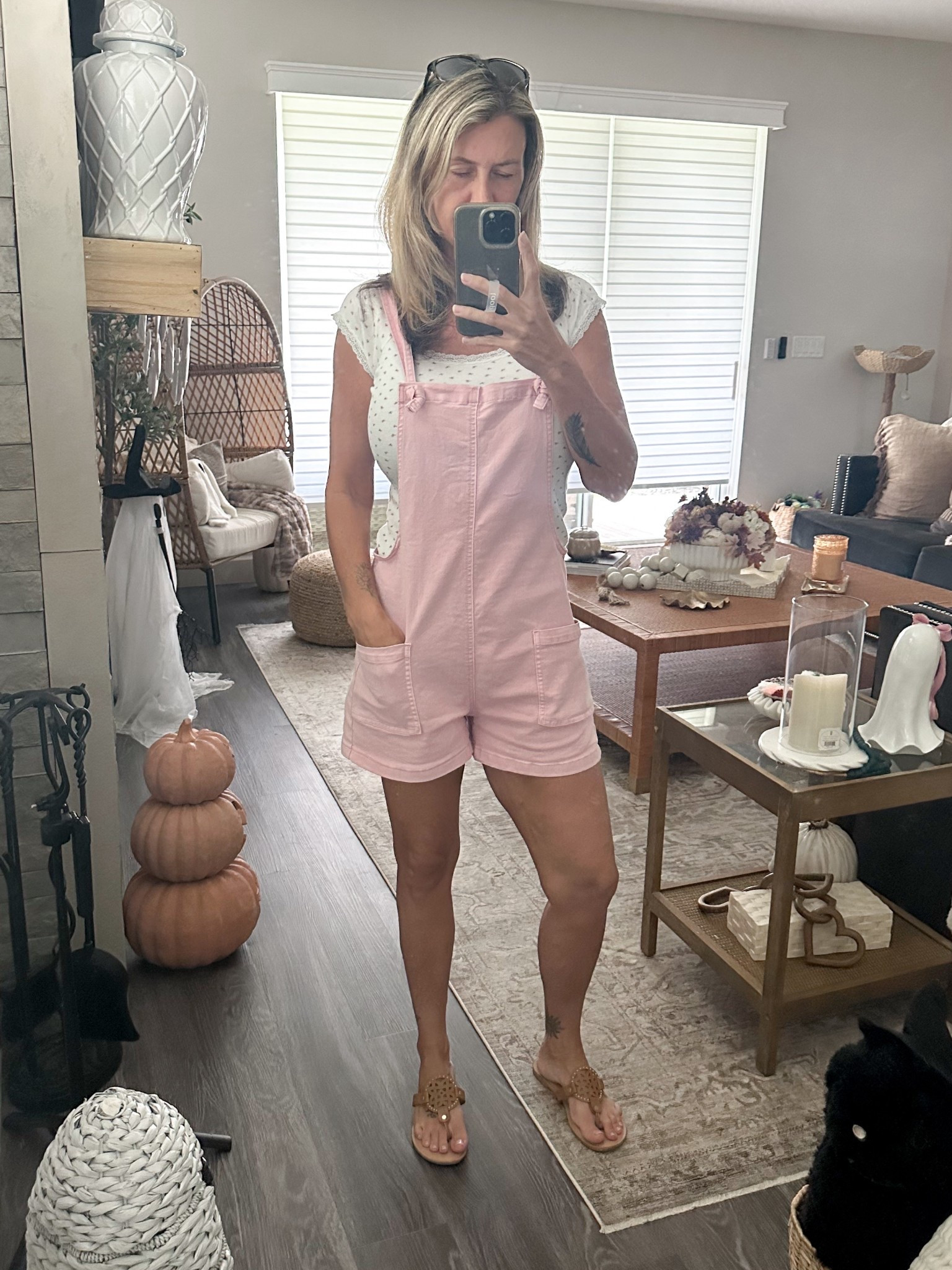 These overalls are so comfy and love the lace trim on this floral top #overalls #freepeopleinspired #looksforless #brandymelville #johnnygalt #coquette #wiw #ootd #over40style 

#LTKFindsUnder50 #LTKStyleTip #LTKOver40