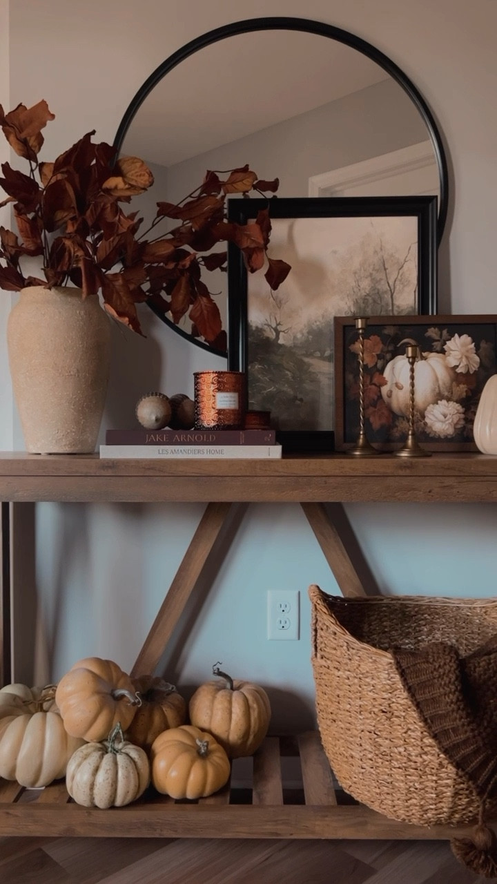 Fall console✨

Fall Decor | Fall Styling | Console Styling | Entryway

#LTKSeasonal #LTKHome #LTKStyleTip