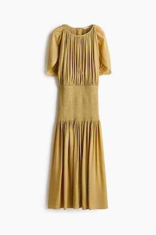 Smocked Cape-Detail Dress | H&M (US + CA)