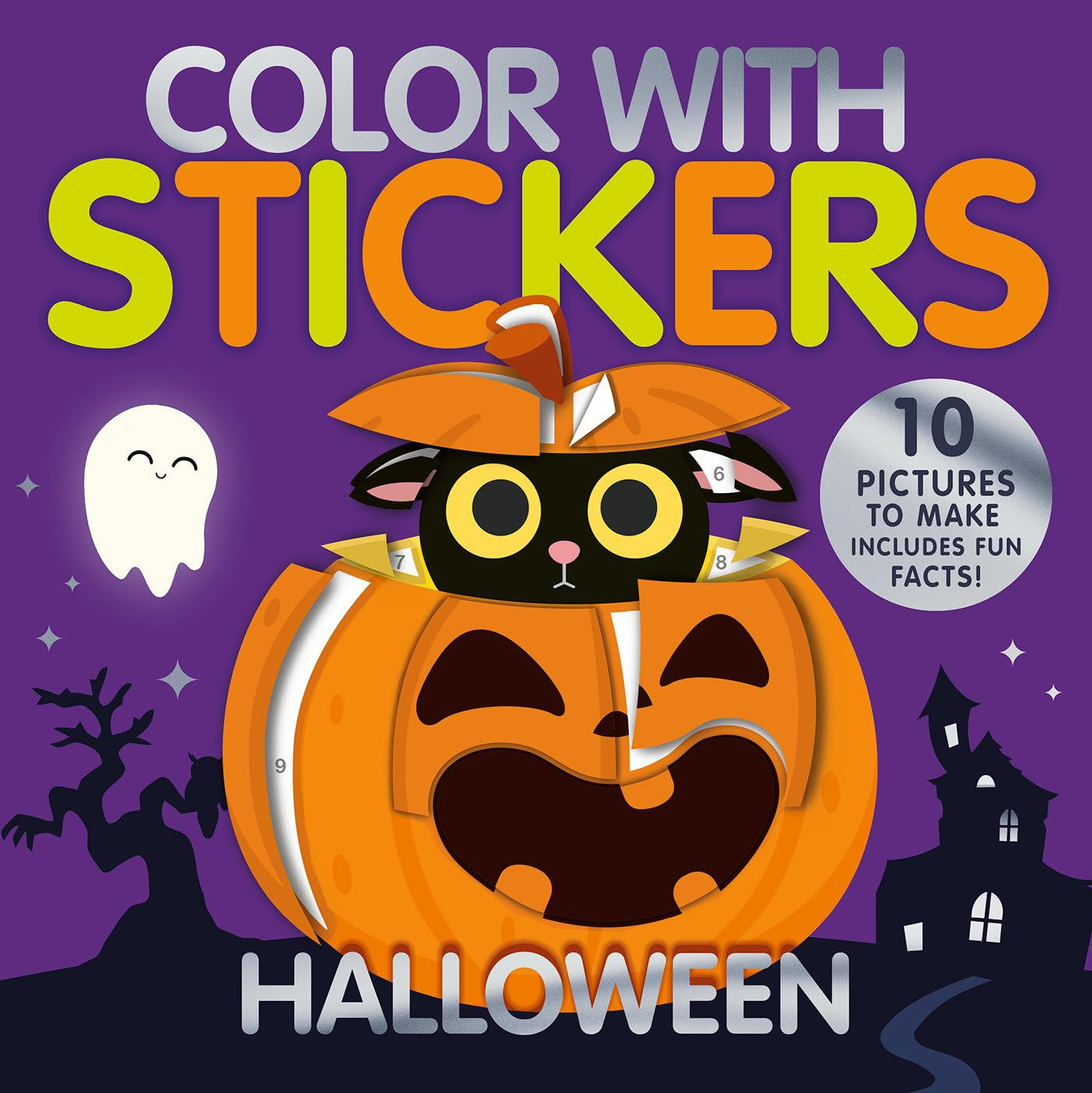 Color with Stickers: Halloween | Amazon (US)