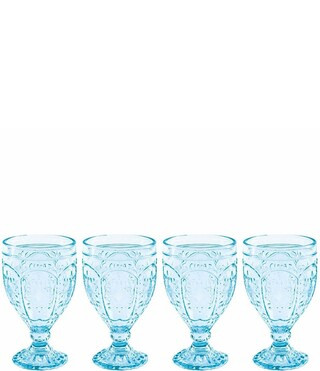 Red Trestle Goblets, Set of 4 | Dillard's