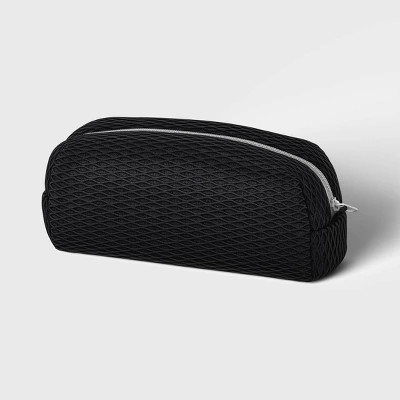 Single Zip Air Mesh Pencil Pouch Black - up&up™ | Target