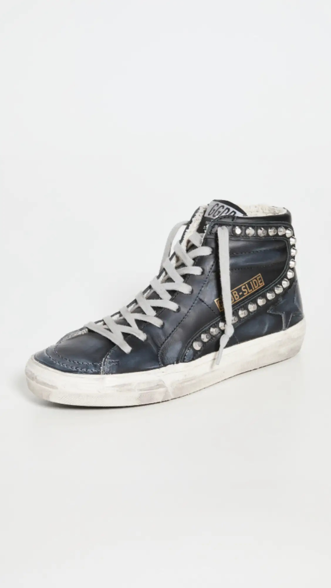Golden Goose Studded Leather Slide Sneakers | Shopbop | Shopbop