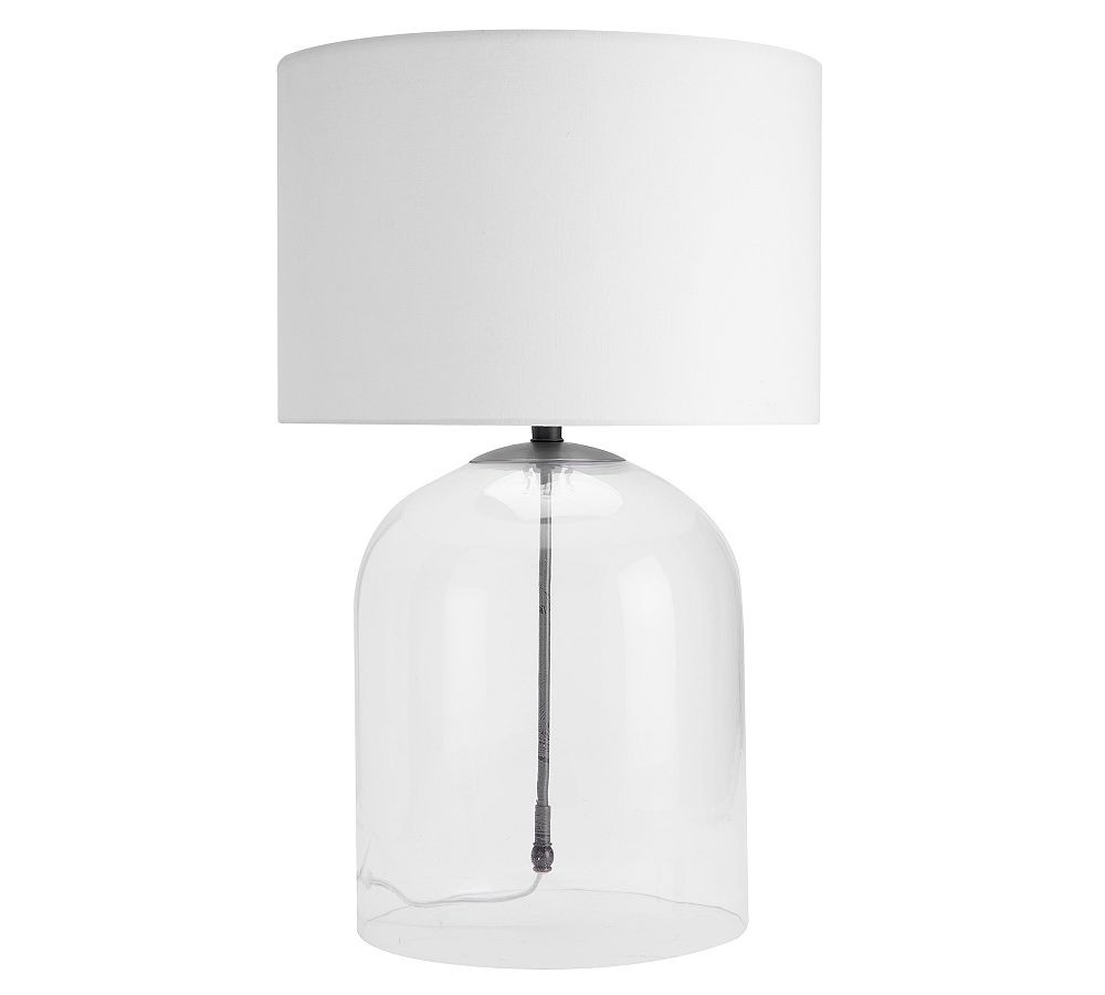 Aria Glass Dome Table Lamp | Pottery Barn (US)