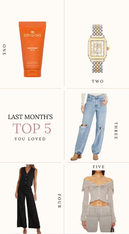Happy June ! Here are last month’s top 5 that you girlies loved 🫶🏻

Click down below to SHOP NOW and don’t forget to SHARE with your besties 👯 

#LTKFindsUnder100 #LTKStyleTip #LTKFindsUnder50