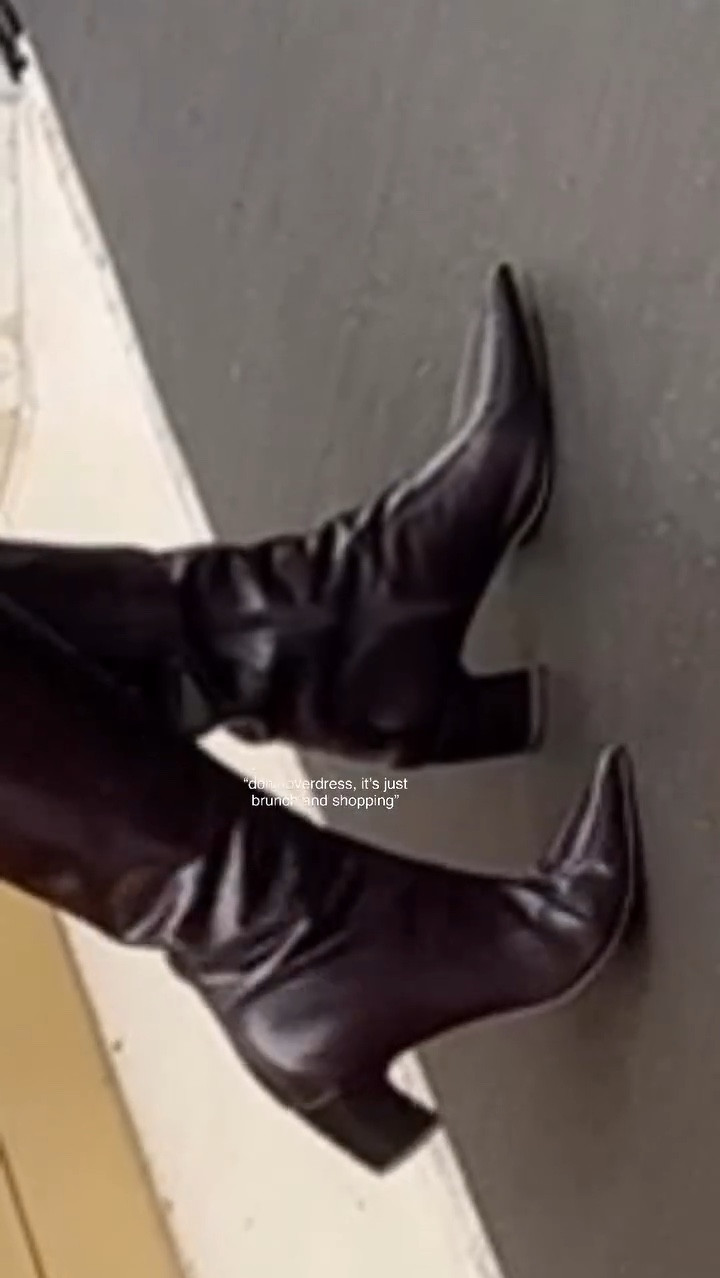 sorry but is that supposed to change what i’m wearing?

just girly things, girlie vibes, faux leather dress, chic spring fashion trends, leather boots, style inspo
