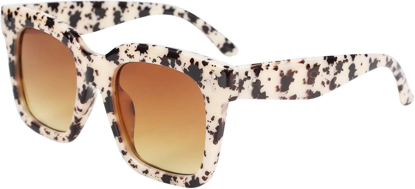 Vintage Women Butterfly Sunglasses Designer Luxury Square Gradient Sun Glasses Shades B2486 | Amazon (US)