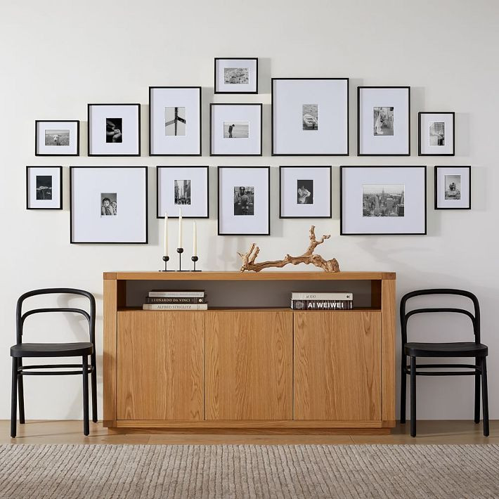 Multi-Mat Gallery Frames - Black | West Elm (US)