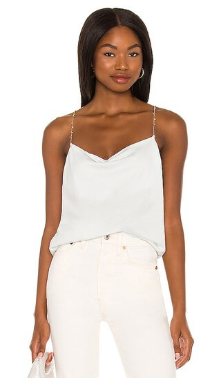 Busy Bead Jersey Cami in Glacier | Revolve Clothing (Global)