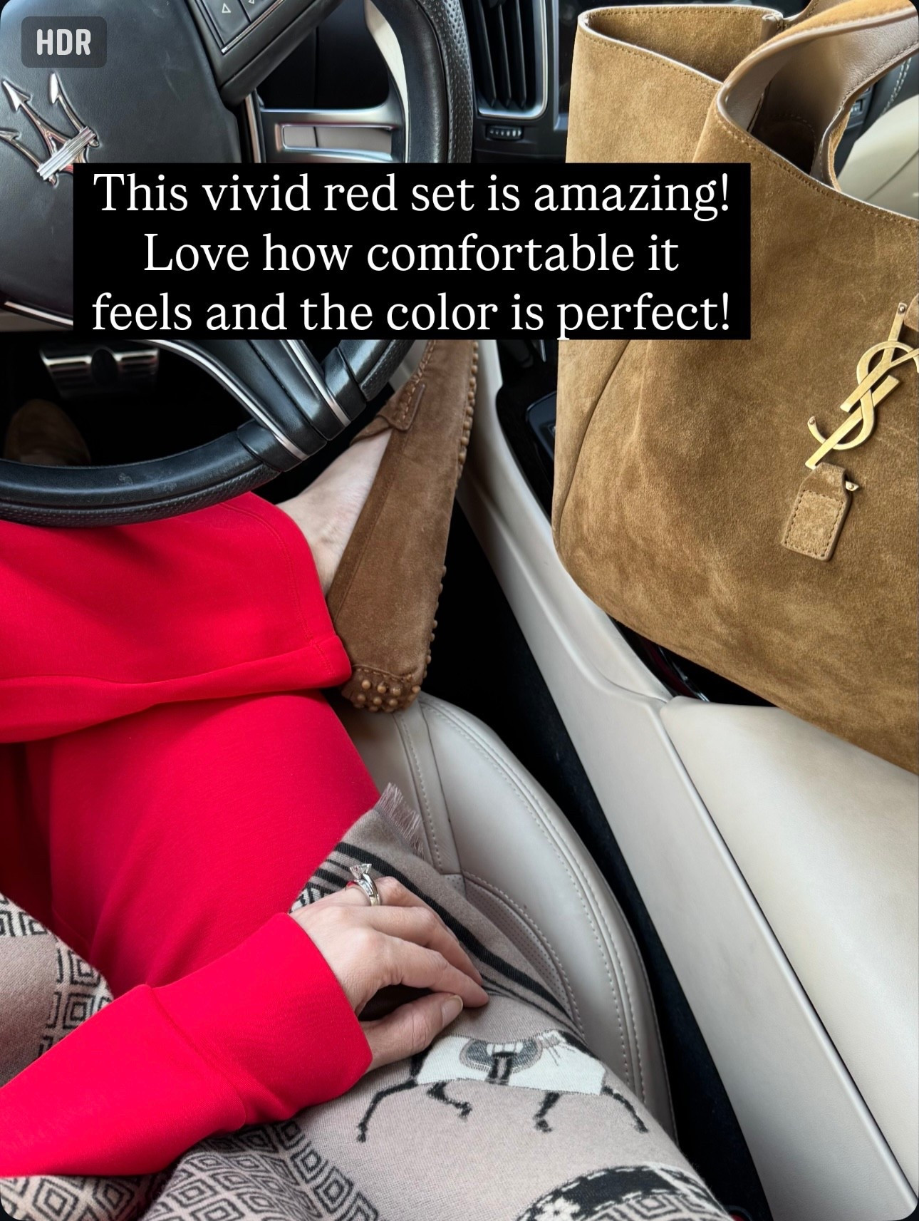 Beautiful and comfortable red set by Spanx 
This vivid red is gorgeous 
So soft and so stylish Run tts
Perfect for a casual or travel look
Runs tts , wearing size small 
Tall version 

#LTKOver40 #LTKTravel #LTKTall