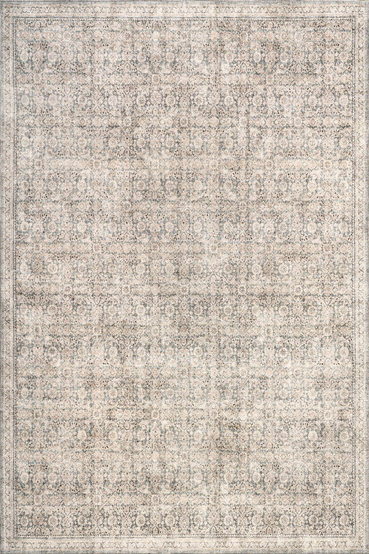 Morristown Antiqued Jute-Blend Rug | Grey | Rugs USA