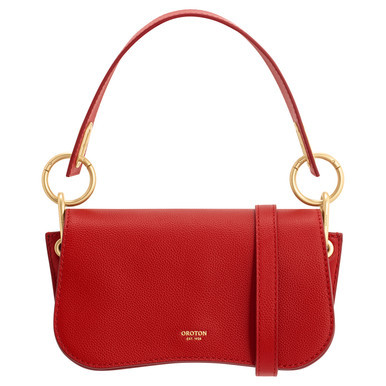 Liv Small Day Bag - Dark Poppy | Oroton | Oroton