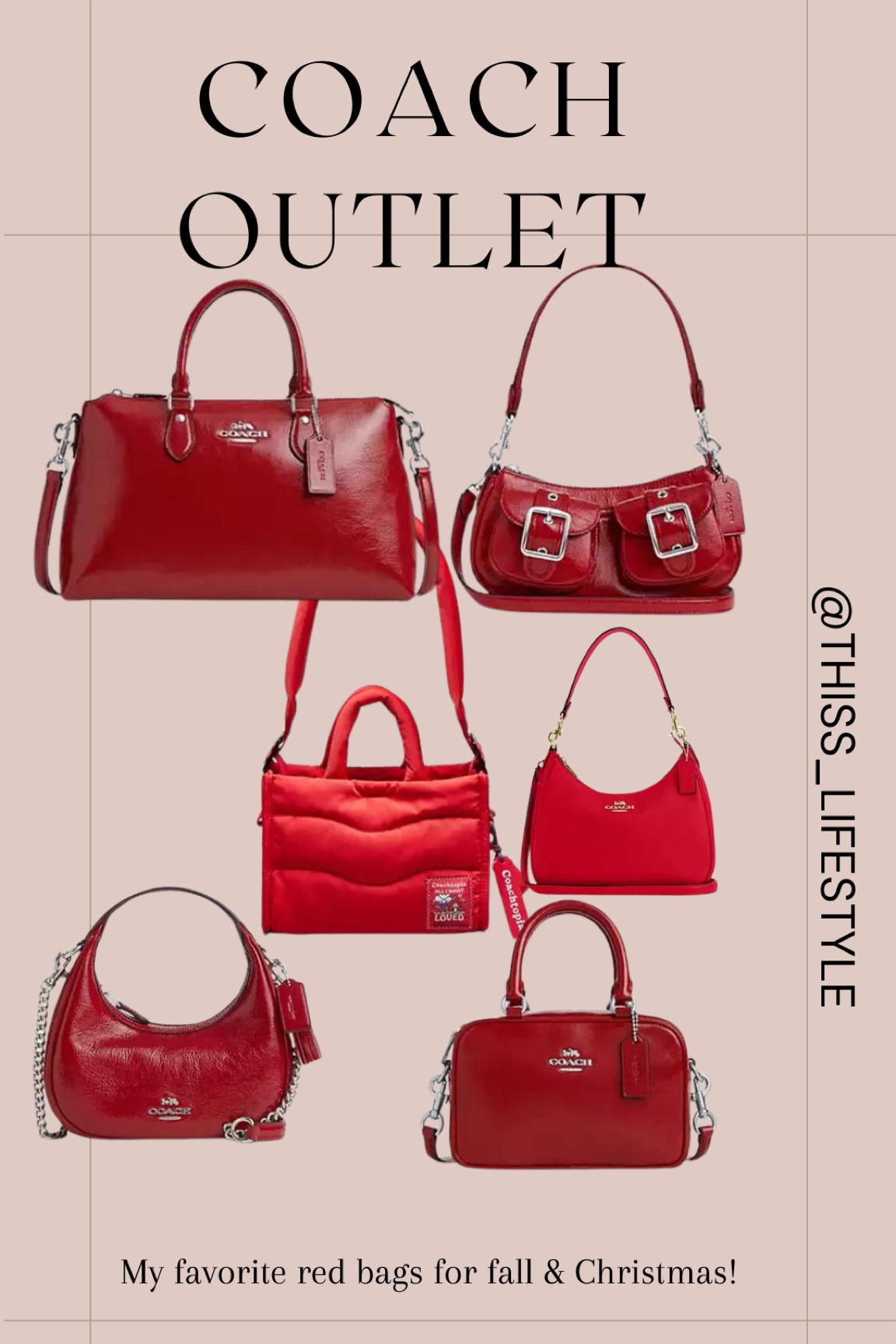 Perfect red bag for fall and Christmas !

#LTKNYFW #LTKSaleAlert #LTKItBag