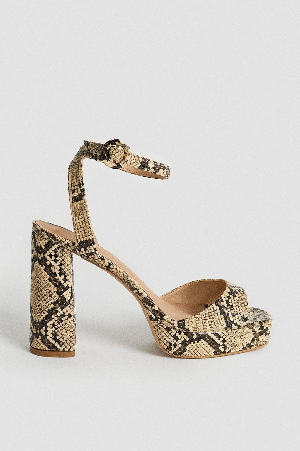 70's Snake Platform | Karen Millen US