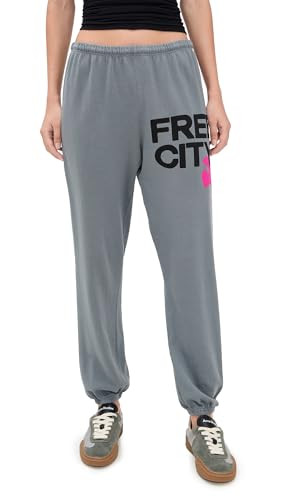FREECITY Women's Large Sweatpants, Grey Art, XL | Amazon (US)