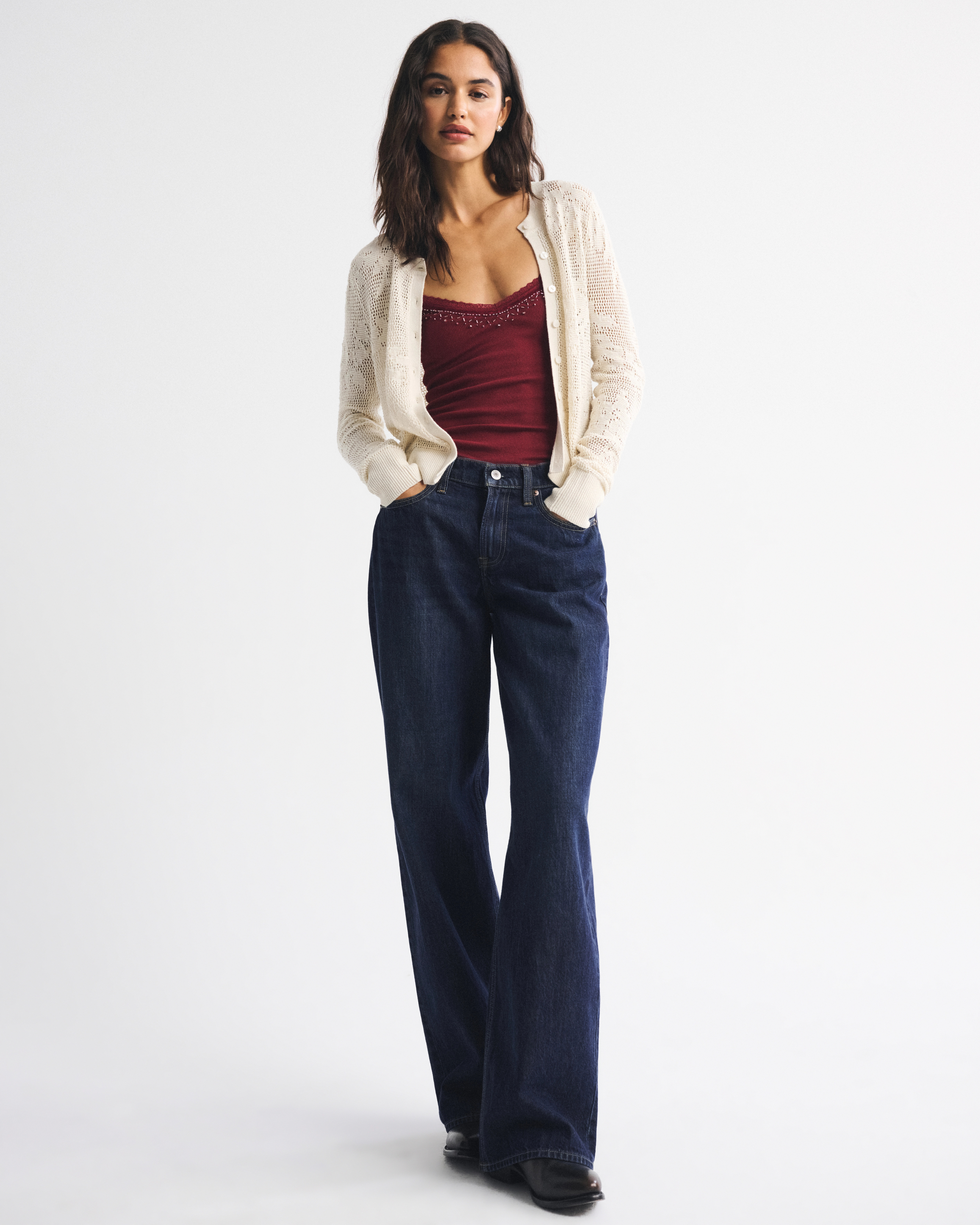 Low Rise Ultra Loose Jean | Abercrombie & Fitch (US)