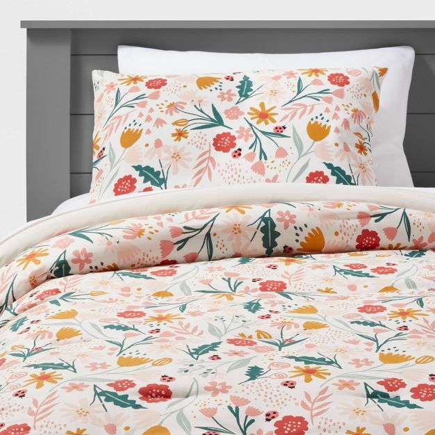 Floral Garden Cotton Comforter Set - Pillowfort™ | Target