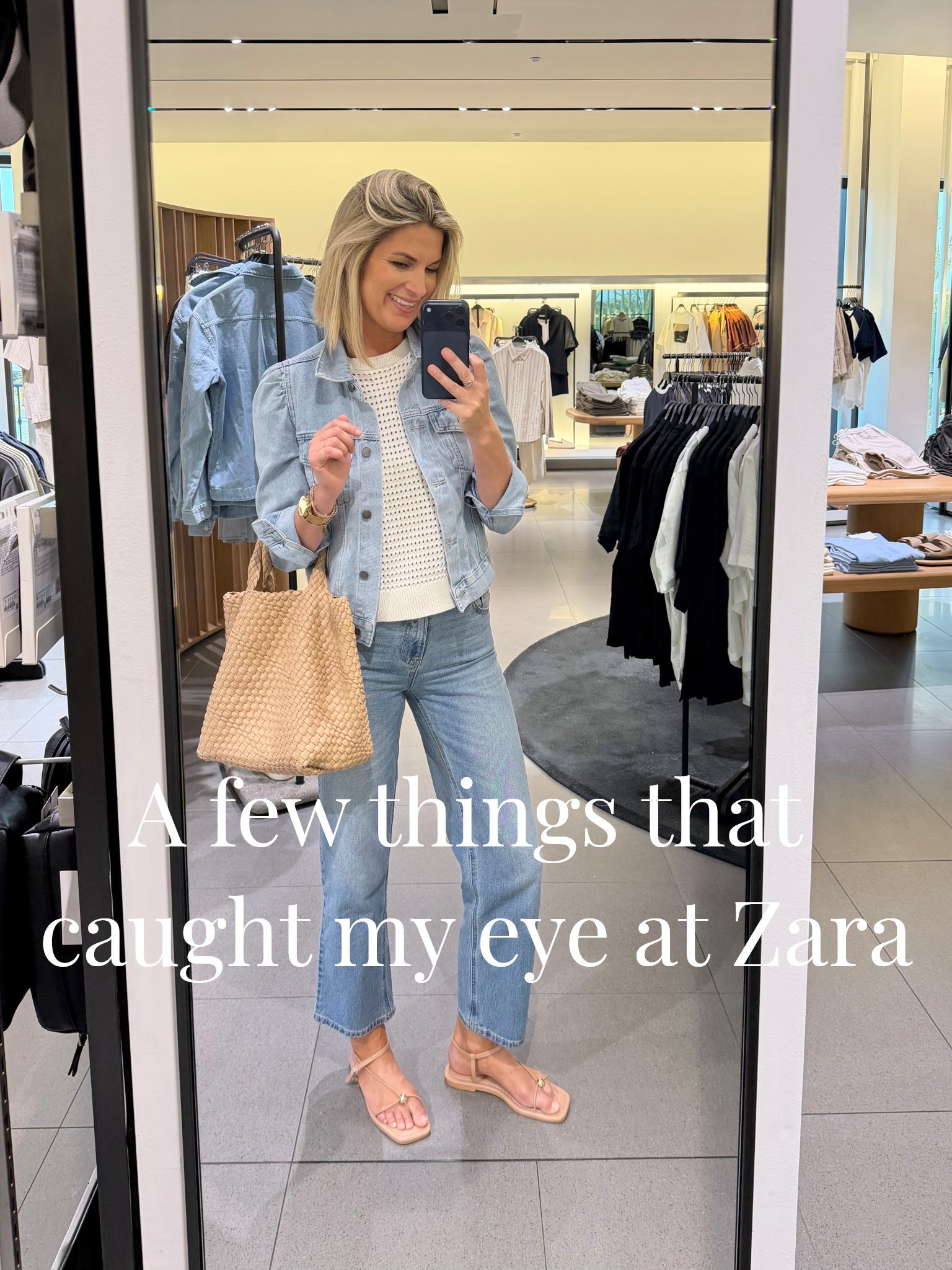 We’re on vacation and I found a Zara (we don’t have one!!). Here are some things that caught my eye. 

Sandals 
Spring dress 
Blazers  

#LTKmomlife #LTKTall #LTKOver40