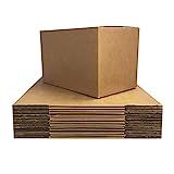 15 Small Moving Boxes - 16x10x10 - Cardboard Box Packing Shipping | Amazon (US)