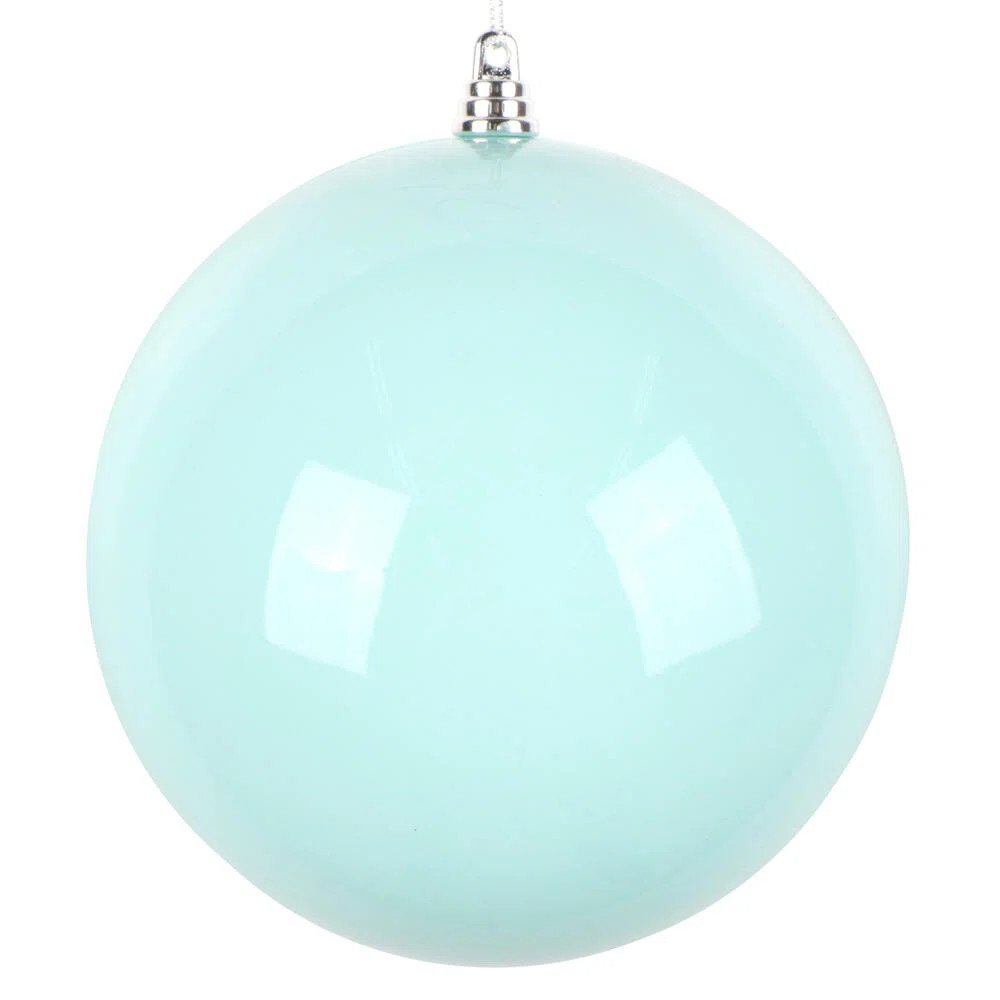 6" High-Gloss Ball Ornament. Includes 4 ornaments per bag. (Set of 4) | Wayfair North America