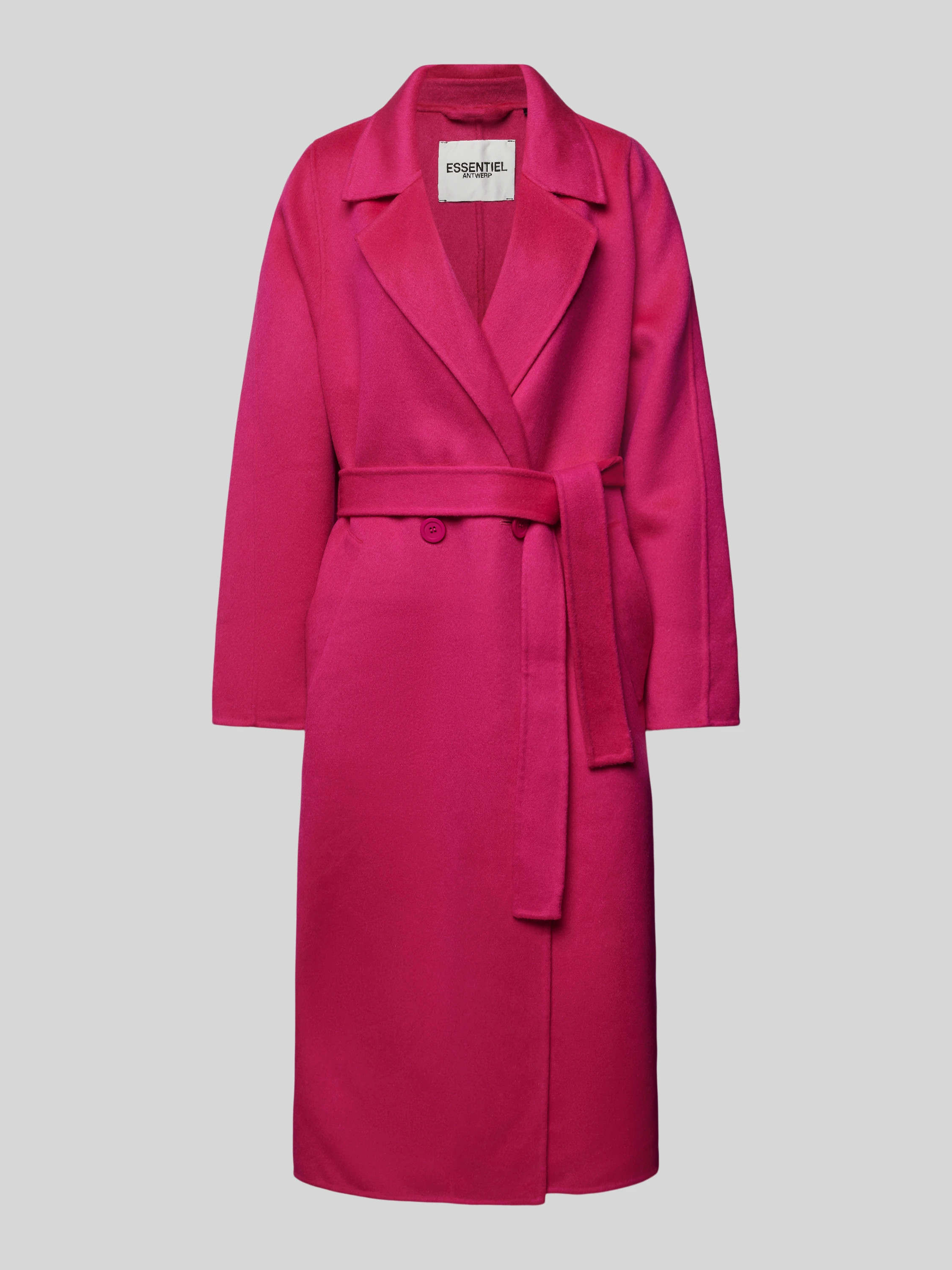 Mantel mit Bindegürtel in fuchsia | Peek & Cloppenburg* Düsseldorf DE